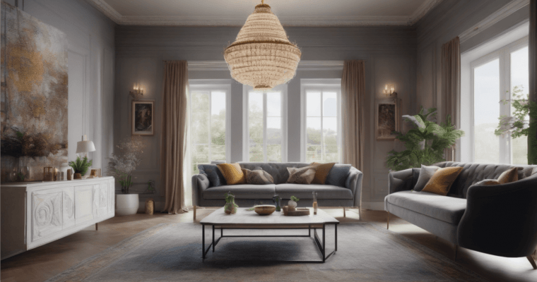 Cómo es el arte decorativo en estilos diversos