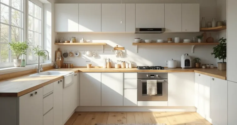 De la cocina al baño: estilo nórdico sin interrupciones