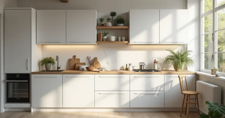 Cocinas nórdicas y baños para amantes del diseño puro