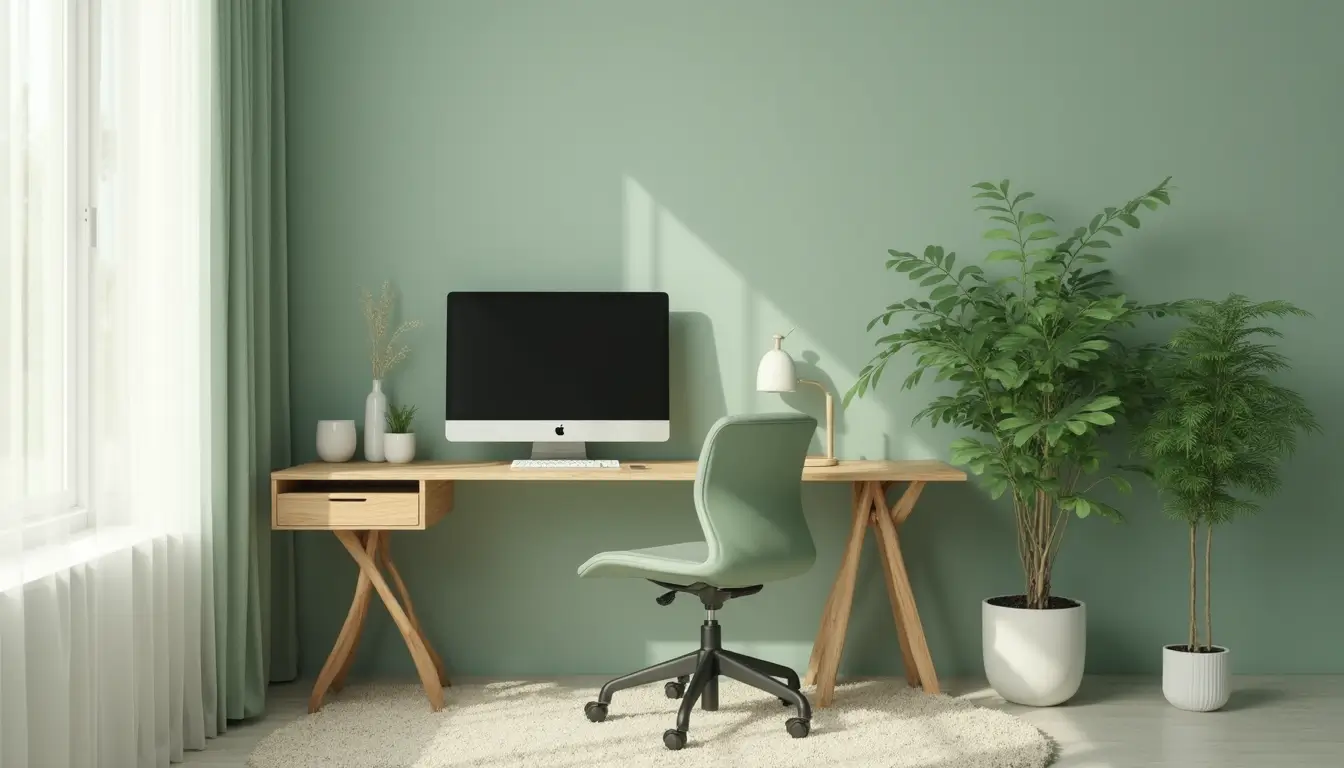 Diseña tu hogar con colores que combinan con verde y azul